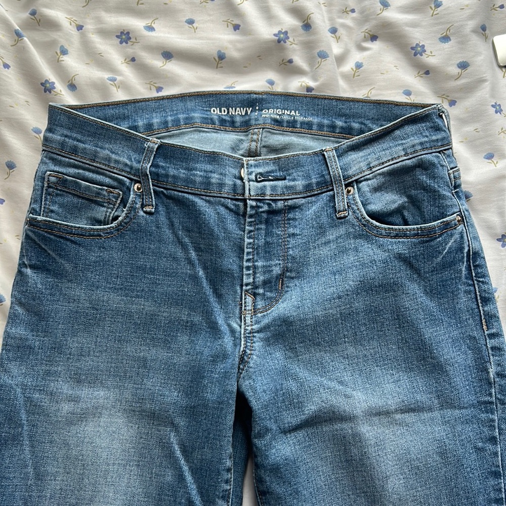 OLDNAVY Original Mid-Rise blue jeans